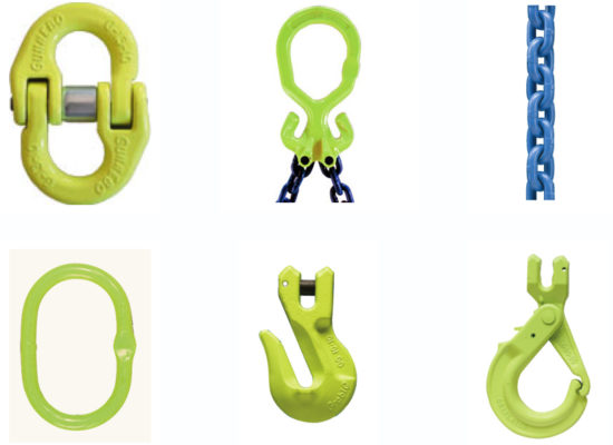 Chain Slings for cargo, cargo slings chain, chain cargo slings